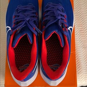 Nike Blue and Red Athletic Sneakers